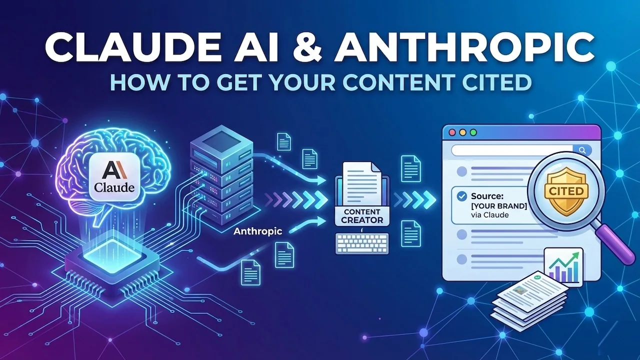 Claude AI & Anthropic How to Get Your Content Cited