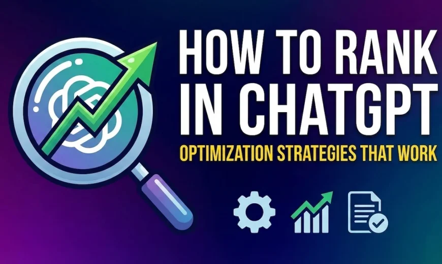 How to Rank in ChatGPT Optimization Strategies That Work