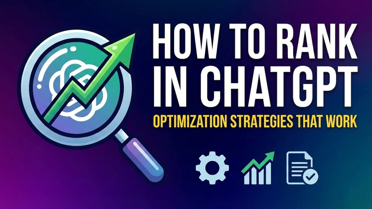 How to Rank in ChatGPT Optimization Strategies That Work