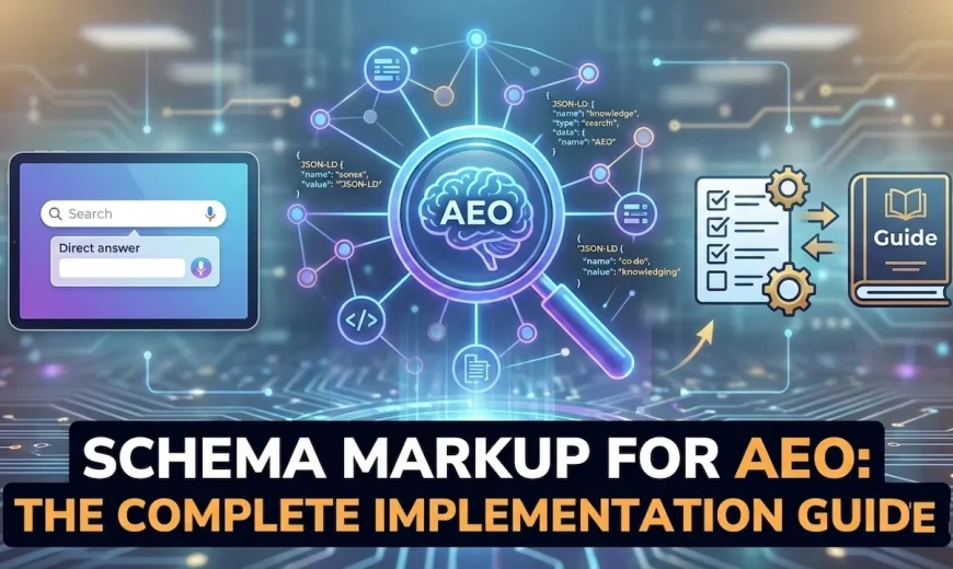 Schema Markup for AEO The Complete Implementation Guide