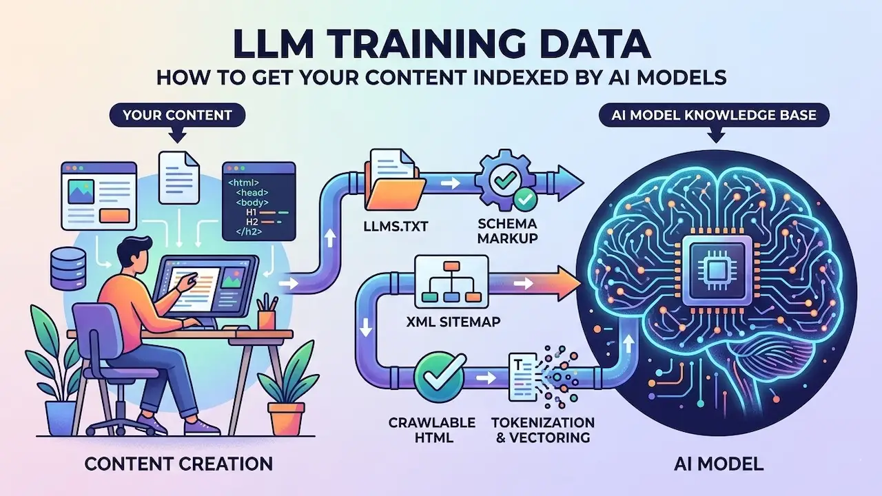 LLM Training Data How to Get Your Content Indexed by AI Models
