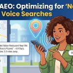 Local AEO Optimizing for Near Me and Local Voice Searches