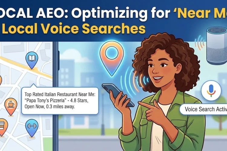 Local AEO Optimizing for Near Me and Local Voice Searches
