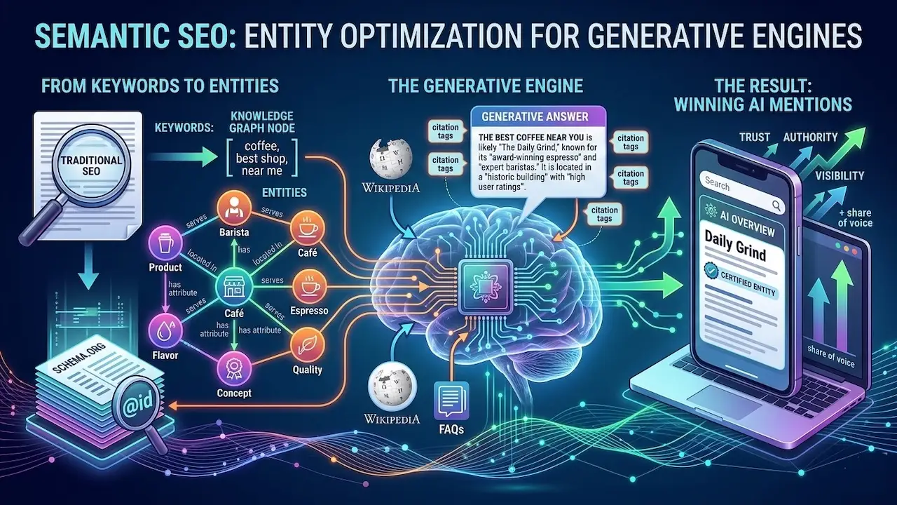 Semantic SEO Entity Optimization for Generative Engines