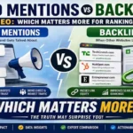 Brand Mentions vs Backlinks SEO Which Matters More for Rankings