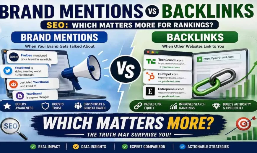 Brand Mentions vs Backlinks SEO Which Matters More for Rankings