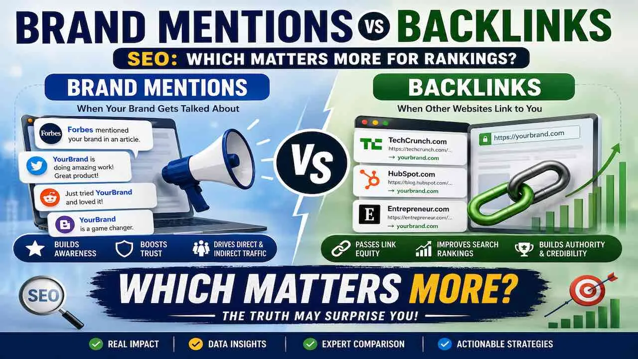 Brand Mentions vs Backlinks SEO Which Matters More for Rankings