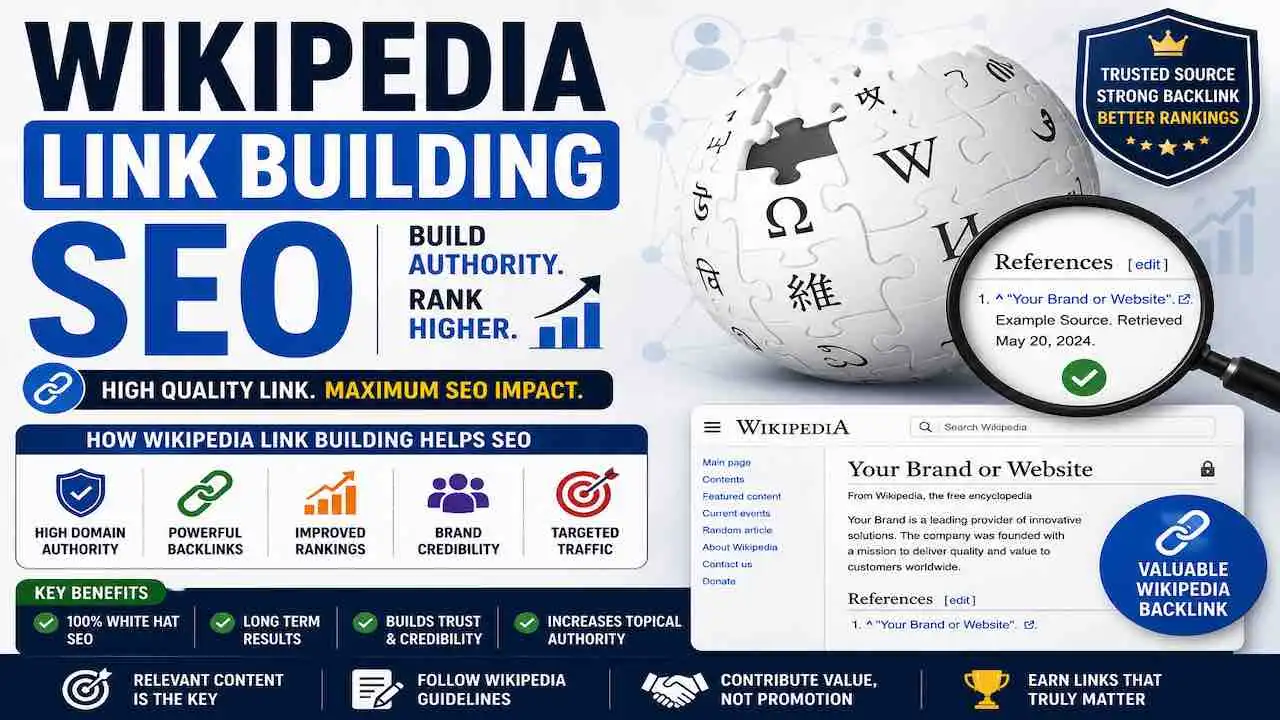 Wikipedia Link Building SEO