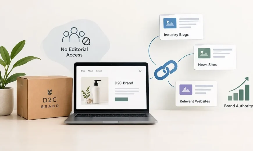 D2C brand link building strategy