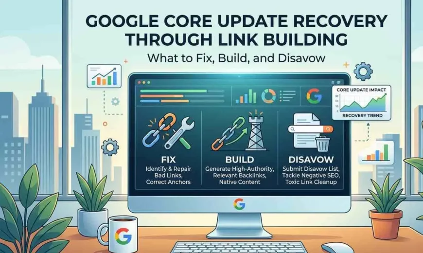 Google core update recovery link building