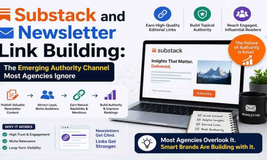 Substack and Newsletter Link Building
