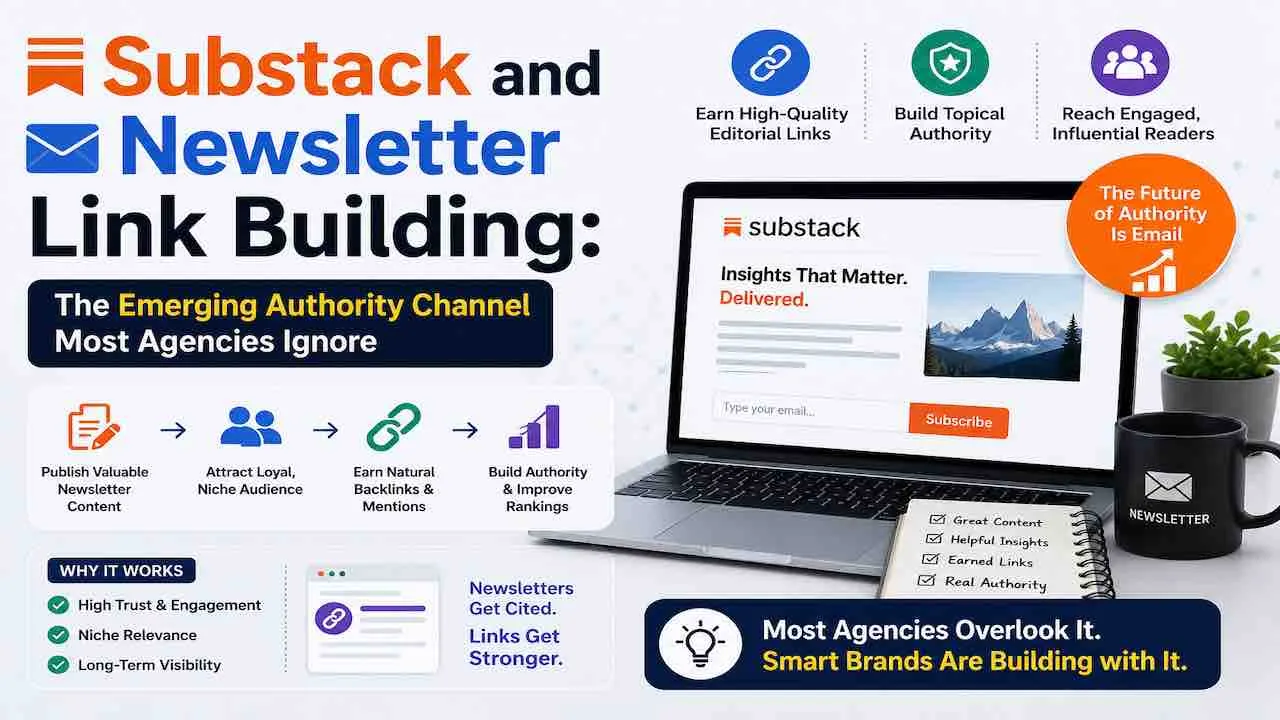 Substack and Newsletter Link Building