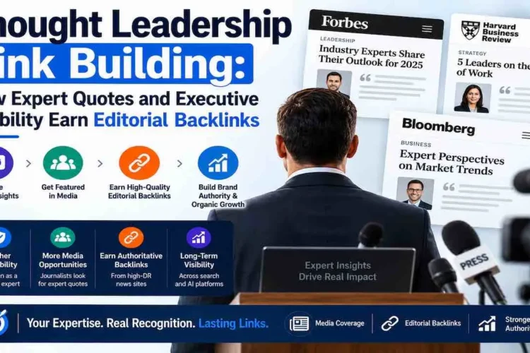 Thought Leadership Link Building