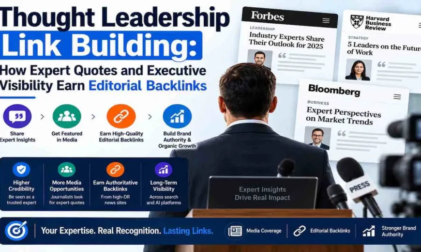 Thought Leadership Link Building