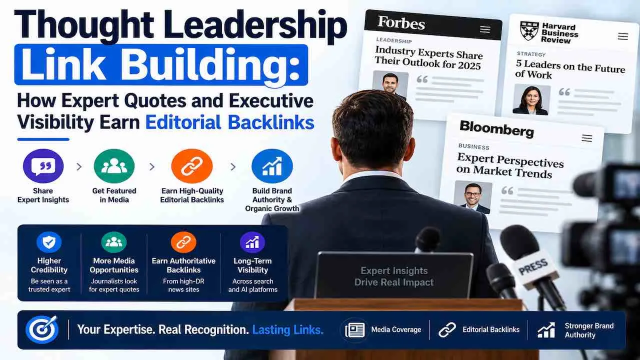 Thought Leadership Link Building
