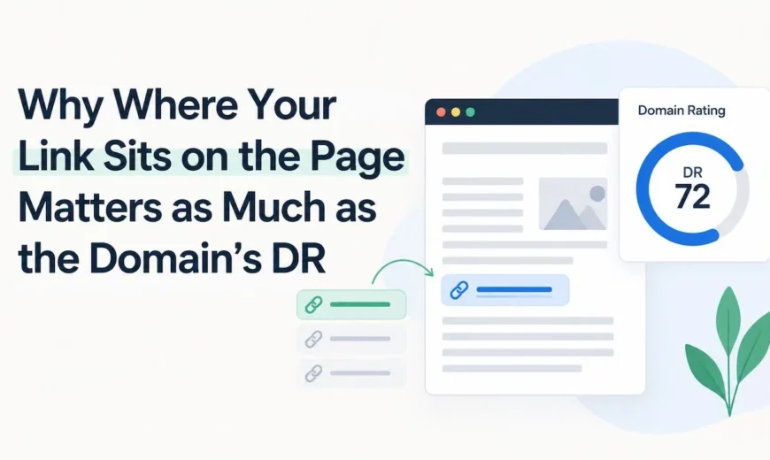 backlink placement semantic context SEO