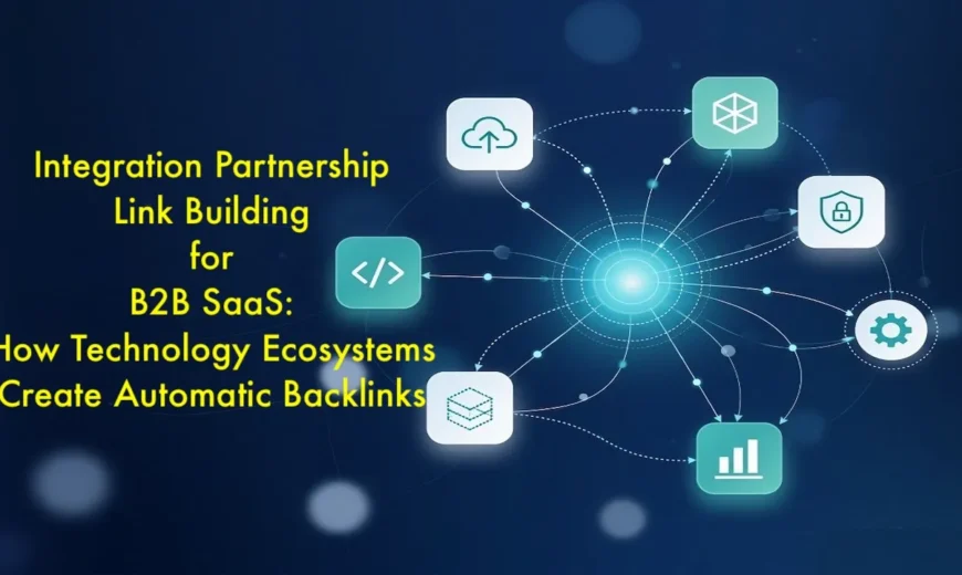 integration partnership link building SaaS