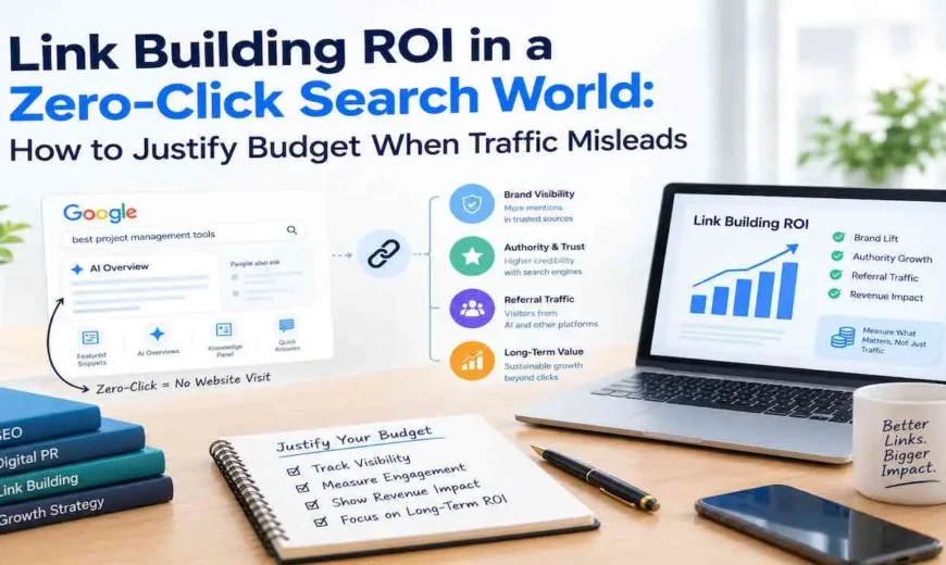 link building ROI zero-click search