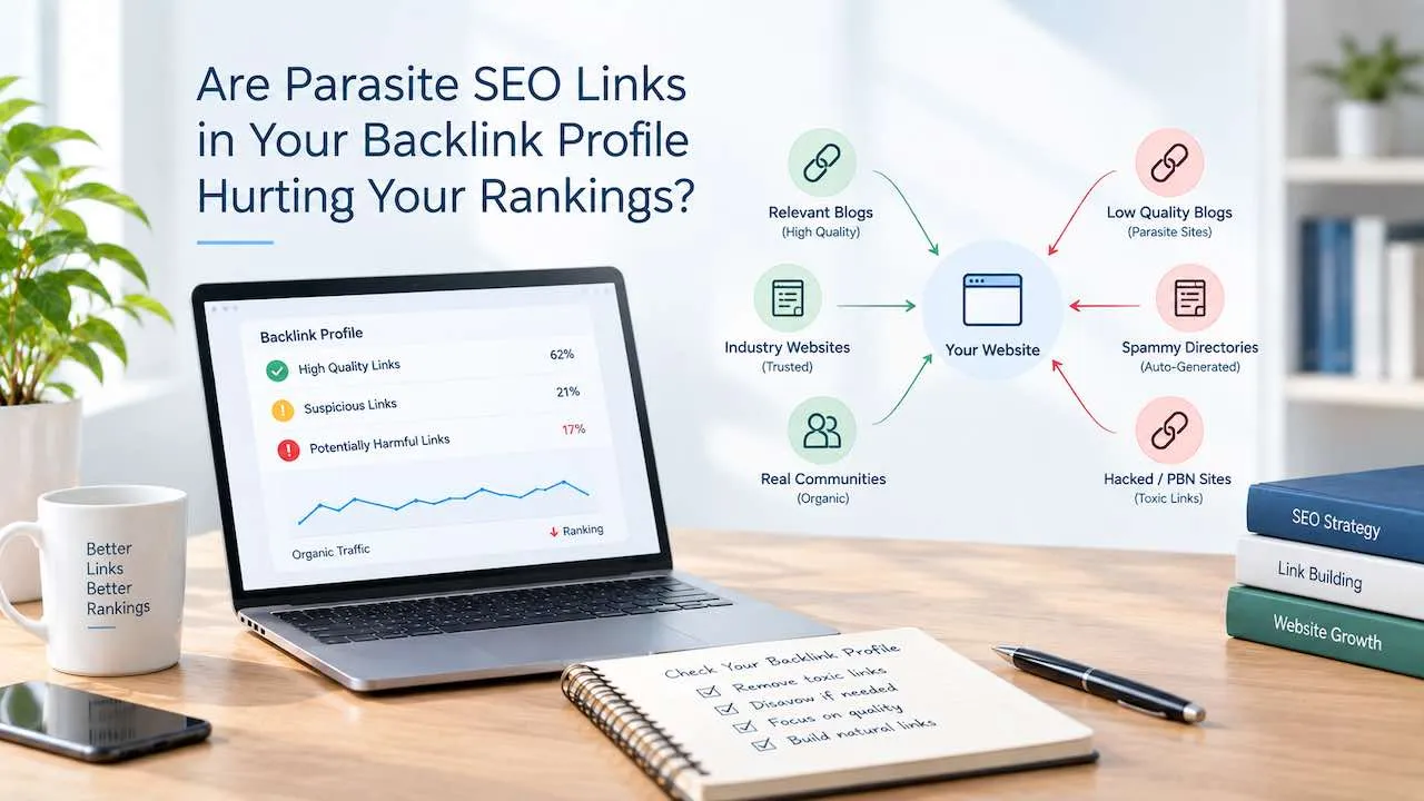 parasite SEO risks link profile