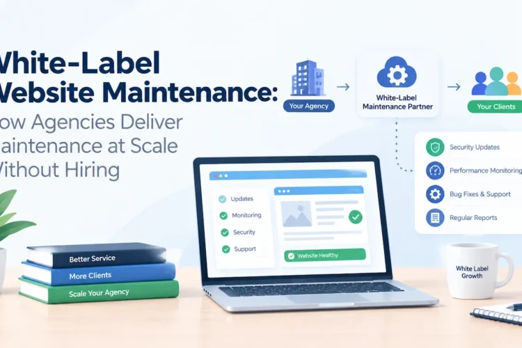 White-Label Website Maintenance: How Agencies Deliver Maintenance at Scale Without Hiring