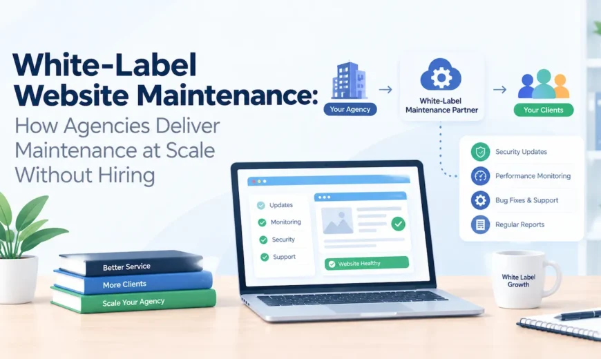 White-Label Website Maintenance: How Agencies Deliver Maintenance at Scale Without Hiring