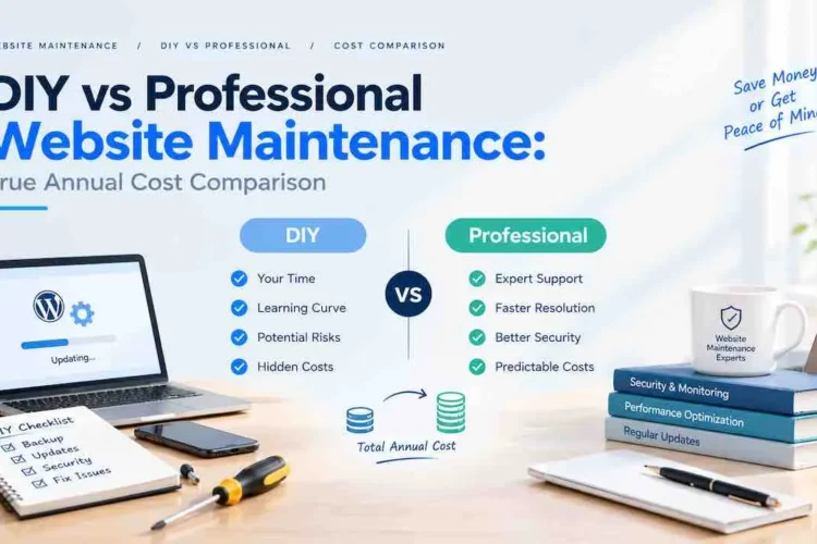 DIY vs Professional Website Maintenance: True Cost