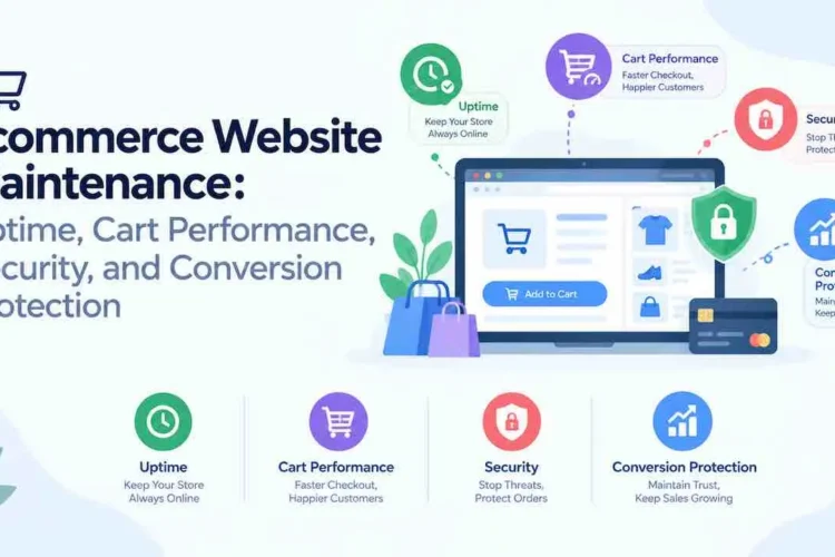 Ecommerce Website Maintenance for Uptime and Conversion