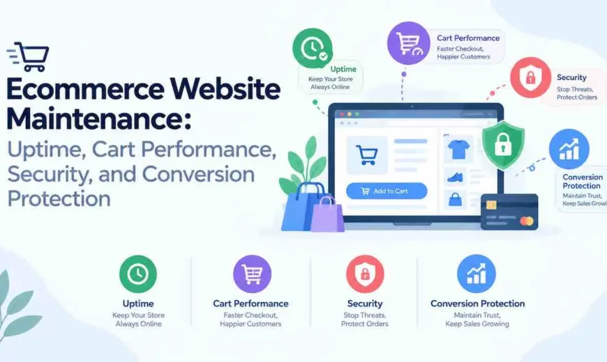 Ecommerce Website Maintenance for Uptime and Conversion