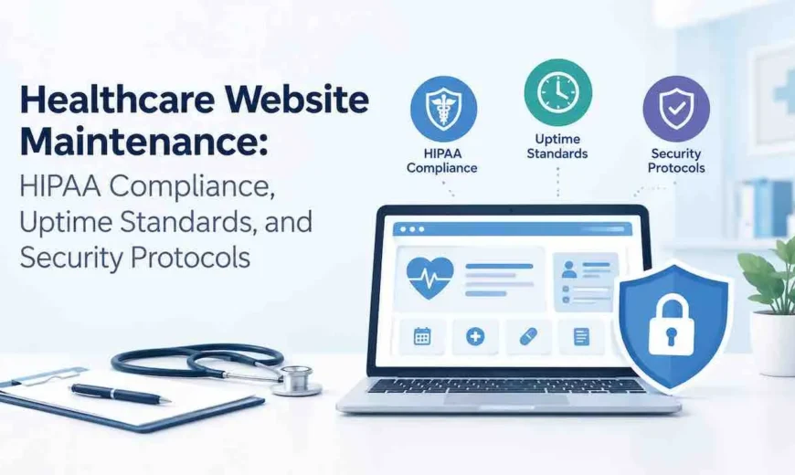 Healthcare Website Maintenance: HIPAA, Uptime and Security