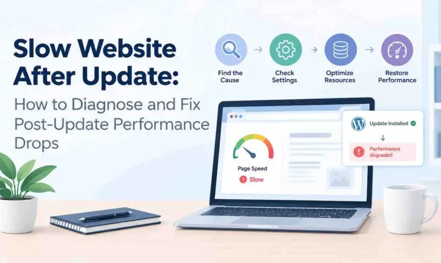 Slow Website After Update: How to Diagnose and Fix It