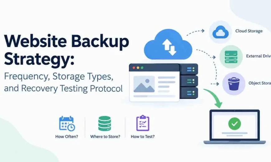 Website Backup Strategy: Frequency, Types and Testing