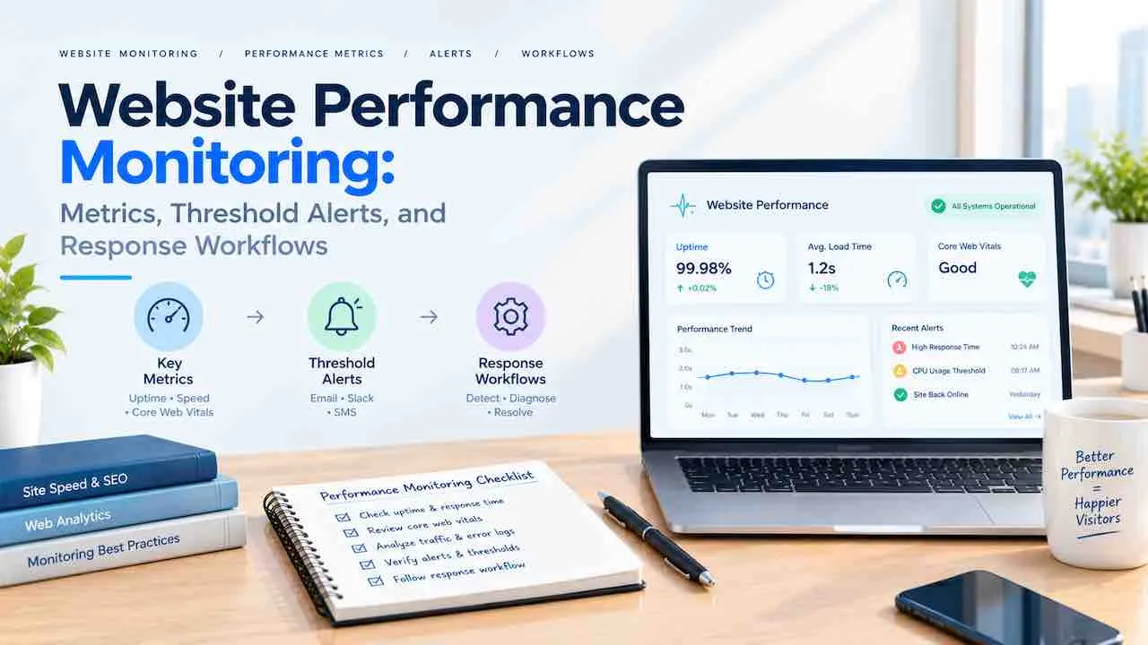 Website Performance Monitoring: Metrics and Alerts