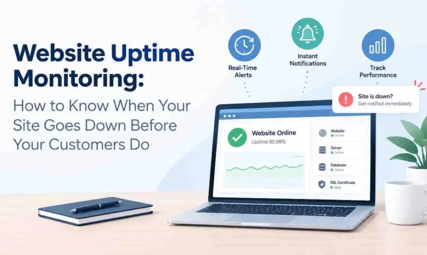 Website Uptime Monitoring: How to Know When Your Site Goes Down Before Your Customers Do