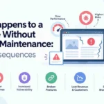 Website Without Maintenance: Real Consequences