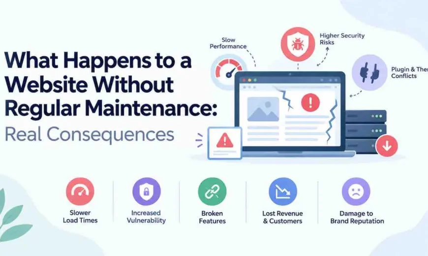 Website Without Maintenance: Real Consequences
