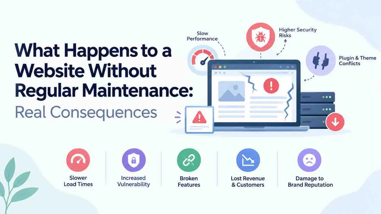 Website Without Maintenance: Real Consequences